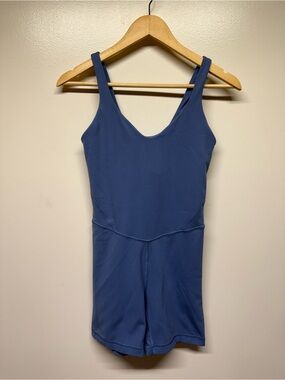 lululemon athletica  Indigo Blue One-Piece Active Bodysuit